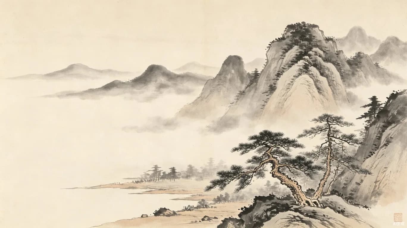 水墨山水